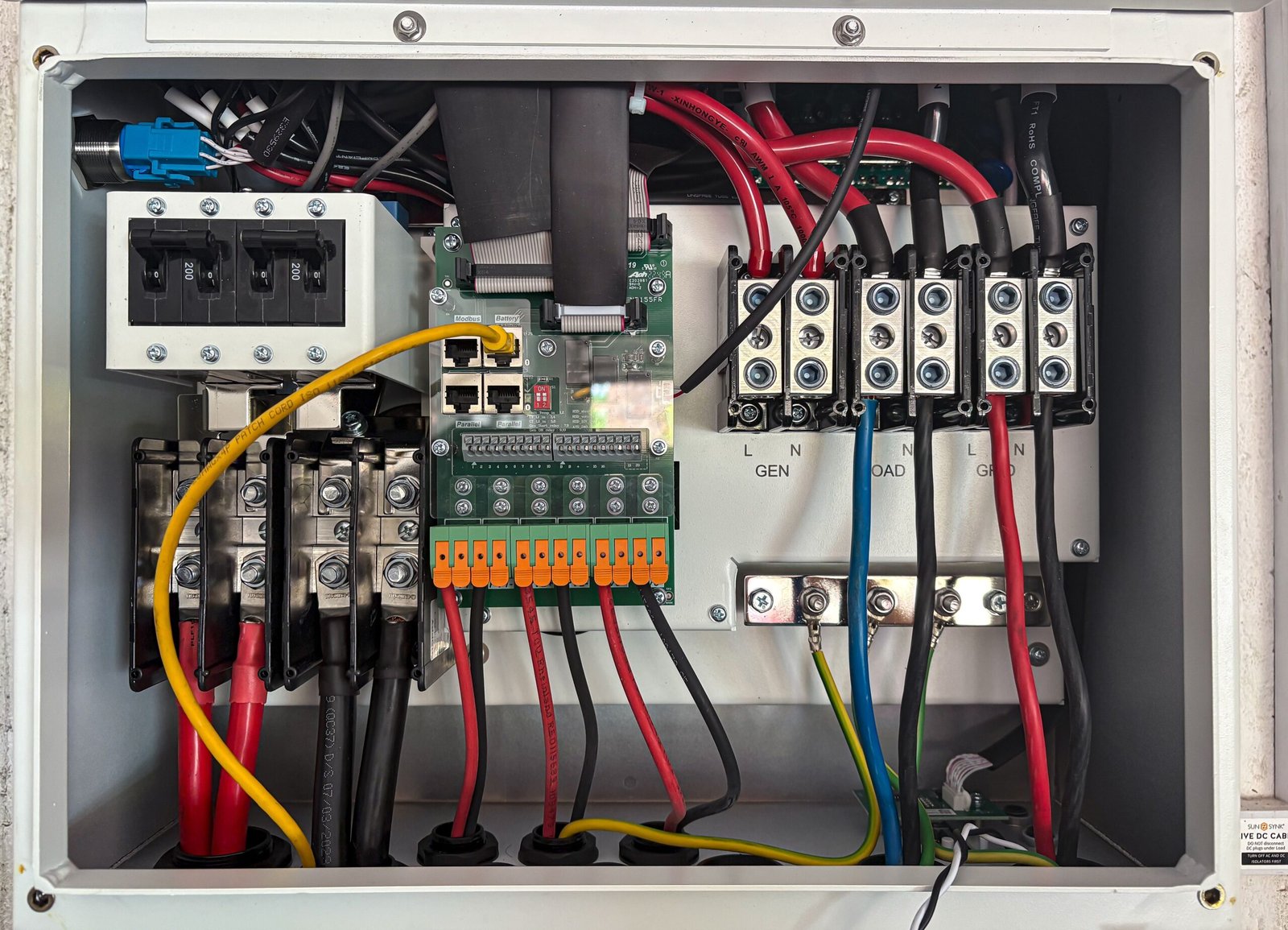 Intégration et câblage d’une armoire électrique industrielle